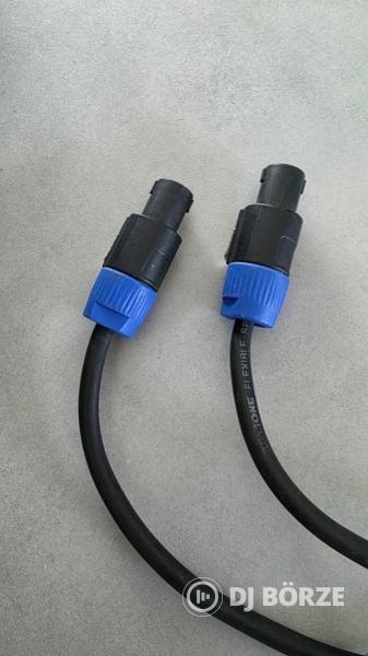 4 db Speakon Hangfalkábel és Neutrik Speakon toldó