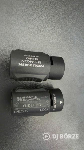 4 db Speakon Hangfalkábel és Neutrik Speakon toldó