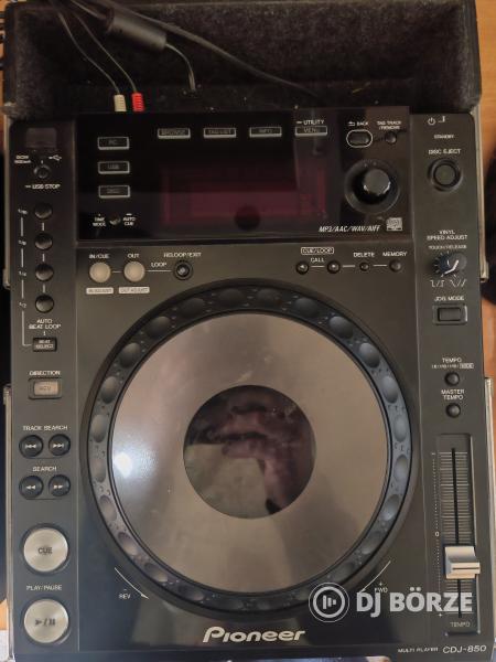 Pioneer CDJ 850 és DJM 800
