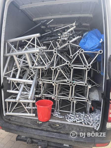 Alutruss 3pontos traverz elemek