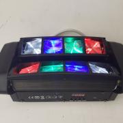 utolsó 2db! rgbw led spider (beszámítás is) fémházas (Bp.- Székesfehérvár)