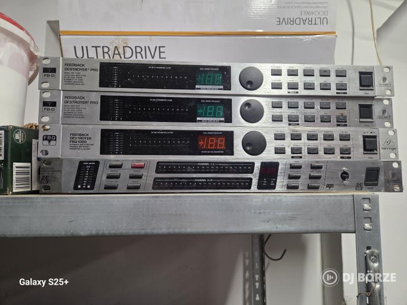 Behringer gerjedésgátlók feedback destroyer