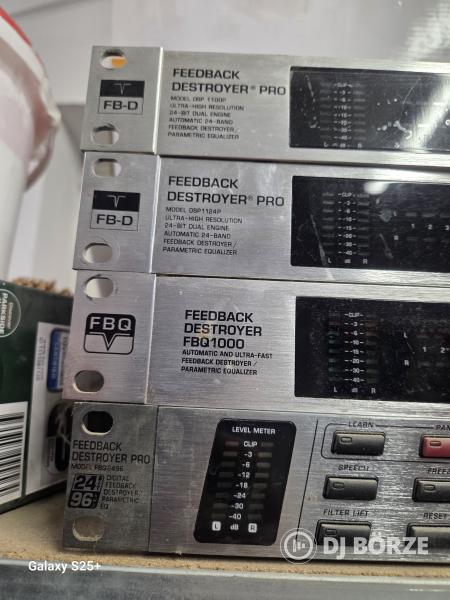Behringer gerjedésgátlók feedback destroyer