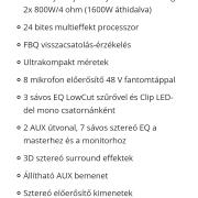 Behringer PMP 4000 keverőerősítő [ powermixer]