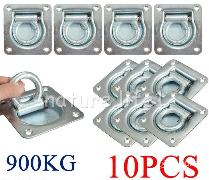 10db rack süllyesztett rakomány rögzítő szem és/vagy fül.
