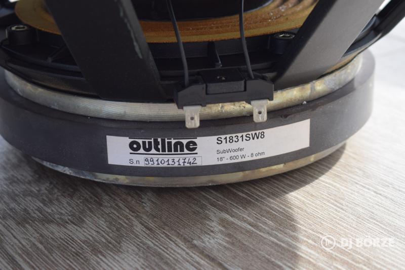 Outline 18" - 600W PA hangszóró pár