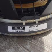 Outline 18" - 600W PA hangszóró pár