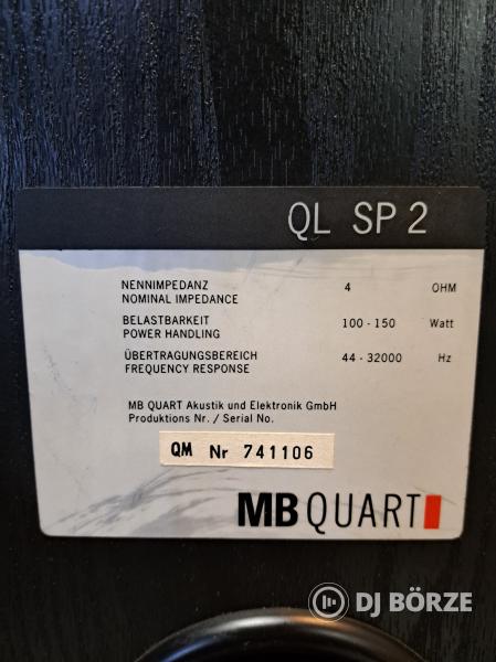 MB QUART QL SP2 hangfalpár