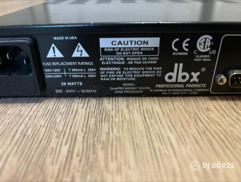 DBX ZonePRO 640