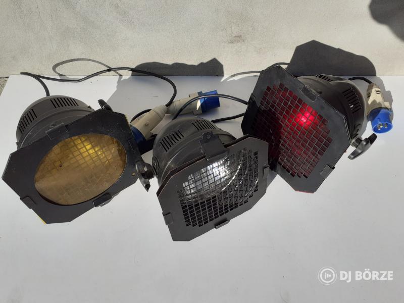 1db színházi pc lámpa museco milano,12db Eurolite Par 64 Long