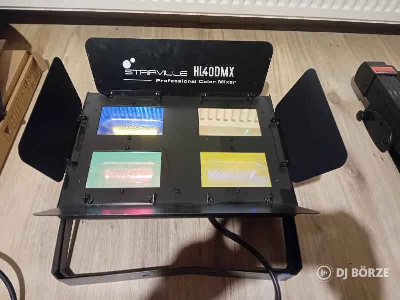 Stairville HL-40 DMX Kompakt Flood színpadi lámpa(beszámítás is)