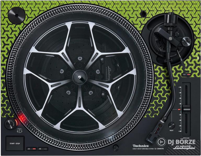 Technics SL-1200 M7B Lamborghini Green