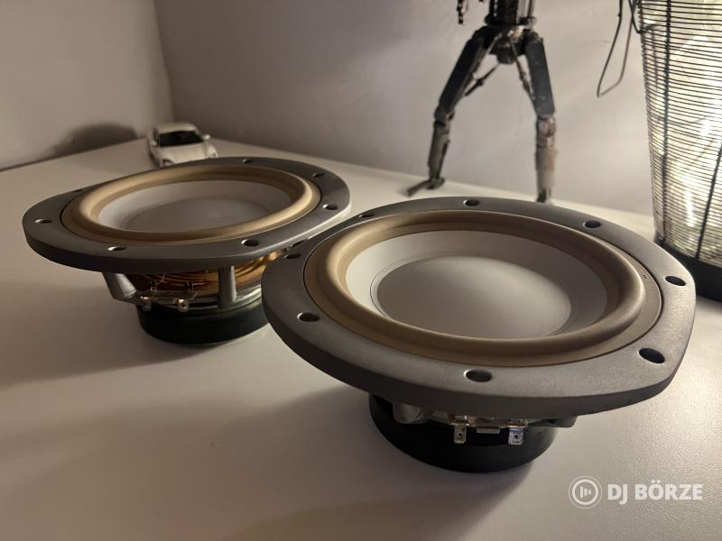 Bowers & Wilkins alumínium mélysugárzók