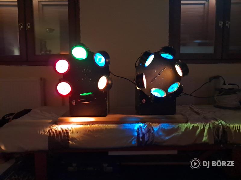 Retro 6-os forgólámpa