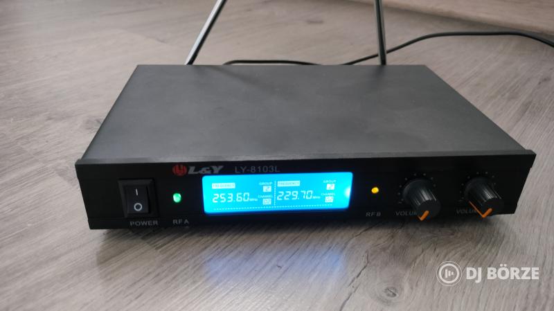 L&Y LY-8103L vezetéknélküli mikrofon szett