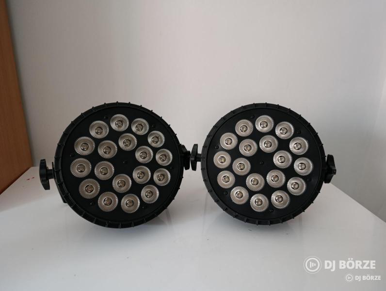 18 x 18 Watt RGBWA UV Par Lámpa