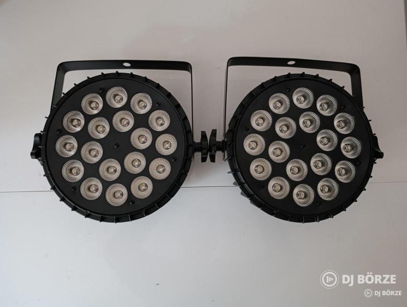 18 x 18 Watt RGBWA UV Par Lámpa