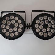 18 x 18 Watt RGBWA UV Par Lámpa