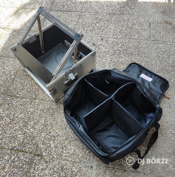 Kombi rack és ACCU-CASE szivacsozott szállító táska