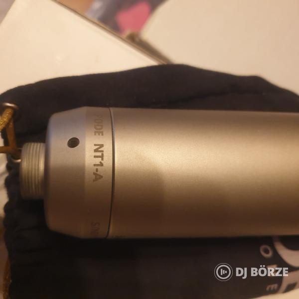 RØDE NT1 készlet kondenzátor mikrofon SM6 sokkoló tartóval és pop szűrővel