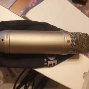 RØDE NT1 készlet kondenzátor mikrofon SM6 sokkoló tartóval és pop szűrővel