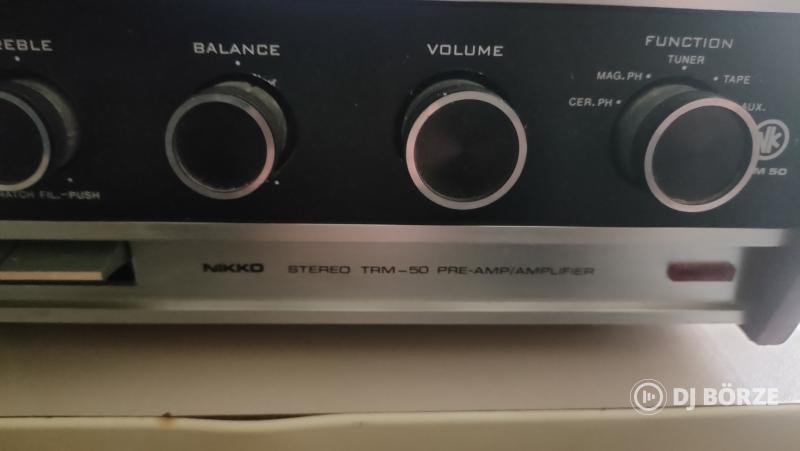 Nikko Trm 50 Vintage erősítő