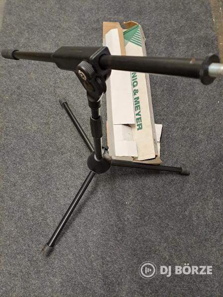 K&M mikrofonállvány, alacsony