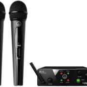 AKG - WMS40 Mini2 Vocal US25A és C vezeték nélküli dupla kéziadós mikrofon szett