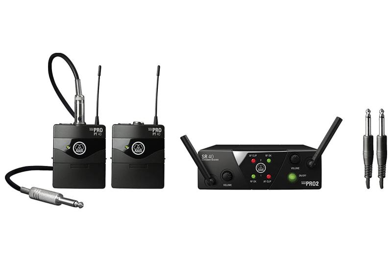 AKG - WMS40 Mini2 Instrumental US25A és C Dual vezeték nélküli hangszeres szett