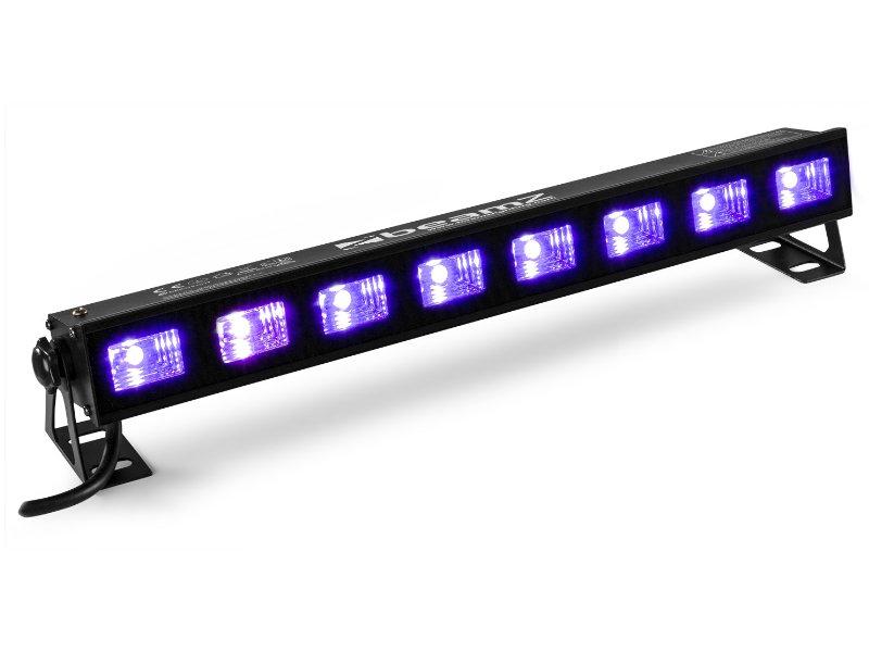 BeamZ BUV93 8x 3W LED UV Bar - UV LED  lámpasor
